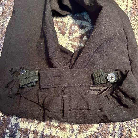 H&M Toddler Adjustable 3-4Y Classic Black Dress Pants - Wedding or Black Tie - Picture 4 of 4